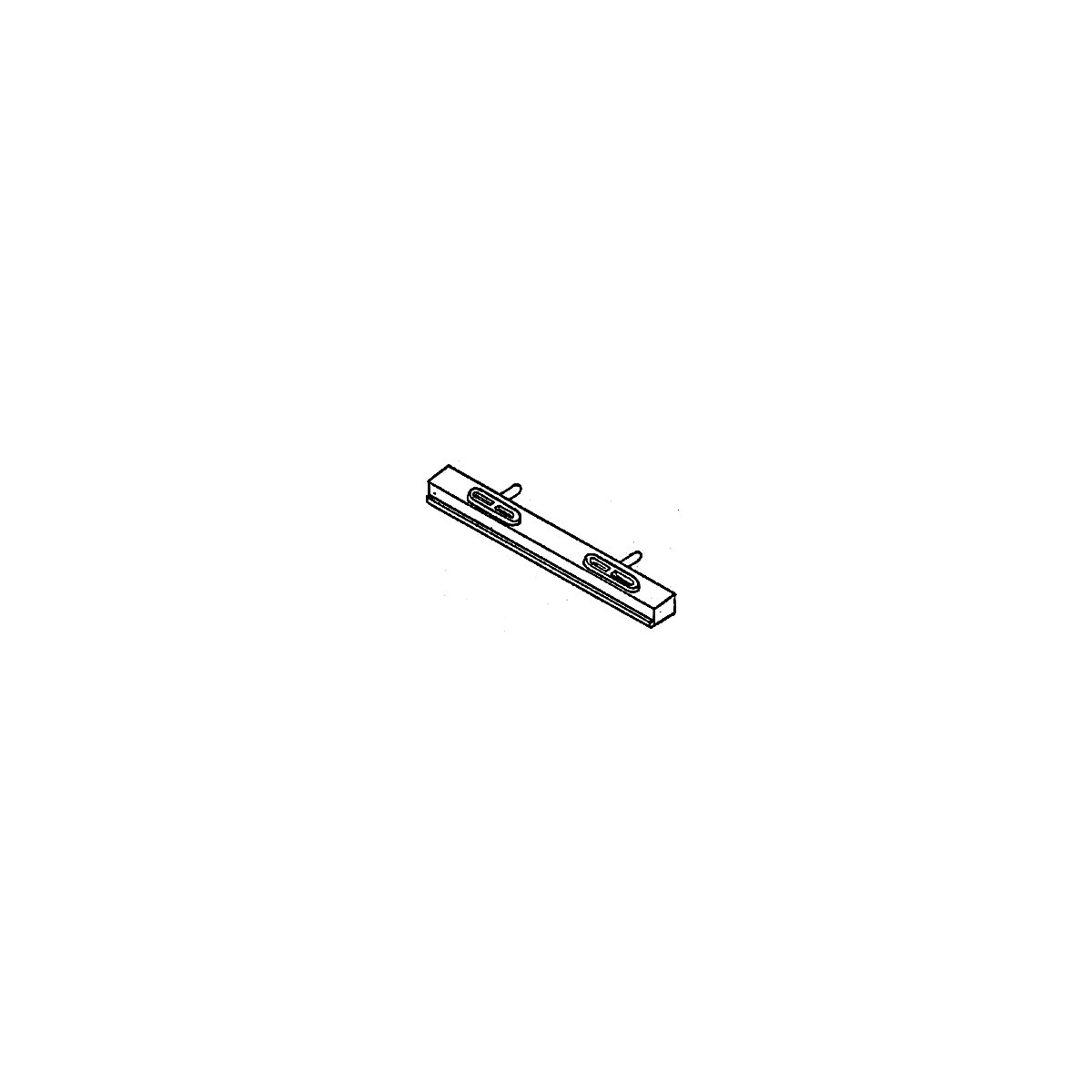 Pilot -- Beam Less Footboards pkg(2), HO, Details West 193