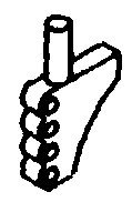 Steam Loco Piping Brackets (Brass Castings - Cored for .020′ Wire) -- Four-Hole Style, HO, Cal Scale 480
