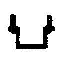 Freight Car Stirrups pkg(10) -- Short, Straight - Bottom Mount, HO, Tichy Train Group 3040