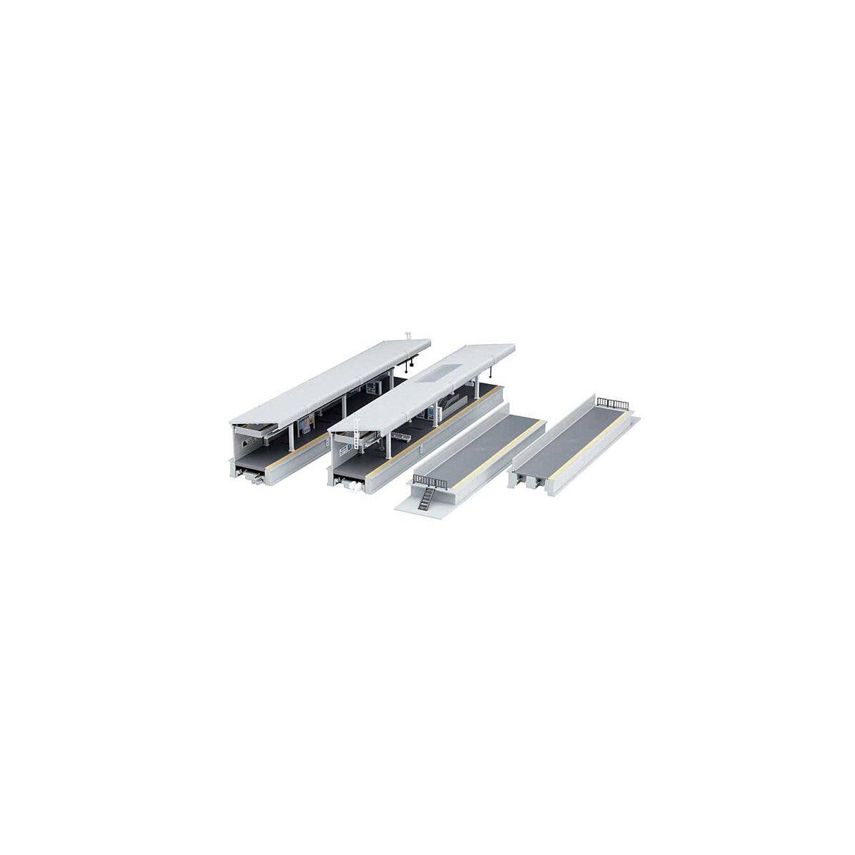 One-Sided Suburban Platform DX Set -- Kit, N, Kato USA Inc 23161