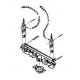 102-bab Log Bunk Skeleton Kit -- Unpainted, HO, Kadee Quality Products 112