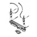 102-bab Log Bunk Skeleton Kit -- Unpainted, HO, Kadee Quality Products 112