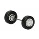 AWD Steering Wheelsets -- 8 Sets, HO, Herpa Models 54966