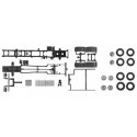 MAN TGX Straight Truck - Kit -- Undecorated pkg(2), HO, Herpa Models 83966