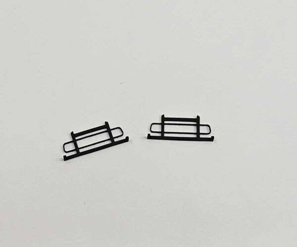Headache Rack -- Fits Atlas & River Point Station Pickup Trucks, Black pkg(2), HO, East Coast Circuits 9509