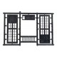 Super Detailing Accessories -- Large Double Shop Doors 3 Pairs, HO, Central Valley 1605
