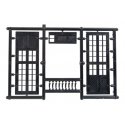 Super Detailing Accessories -- Large Double Shop Doors 3 Pairs, HO, Central Valley 1605