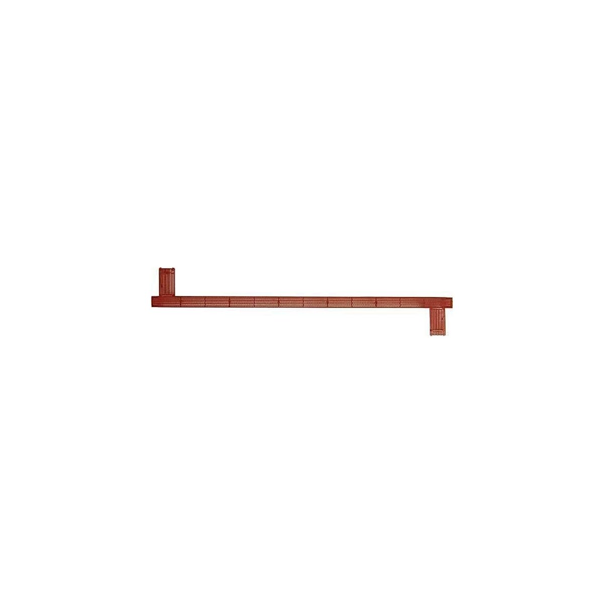 40′ US Gypsum-Stuyle Running Boards -- Boxcar Red 1 Pair, HO, Kadee Quality Products 2016