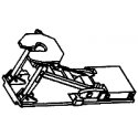 Hitches -- Spine Car pkg(5), HO, Details West 1014