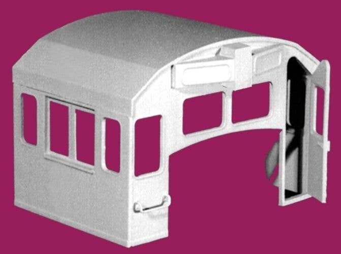 4-Window Cab -- Pre-1972, HO, Hi-Tech Details 5001