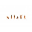 Railway Switchmen in Safety Vests -- pkg(6), Z, Noch Gmbh & Co 44511