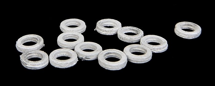 Auto Tires pkg(12), HO, Durango Press 93