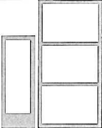 Doors -- Doors & Windows - Assorted, HO, Pikestuff 1203