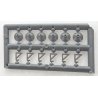 Outdoor Light & Bracket (Plastic, Nonworking pkg(24), HO, Tichy Train Group 8170
