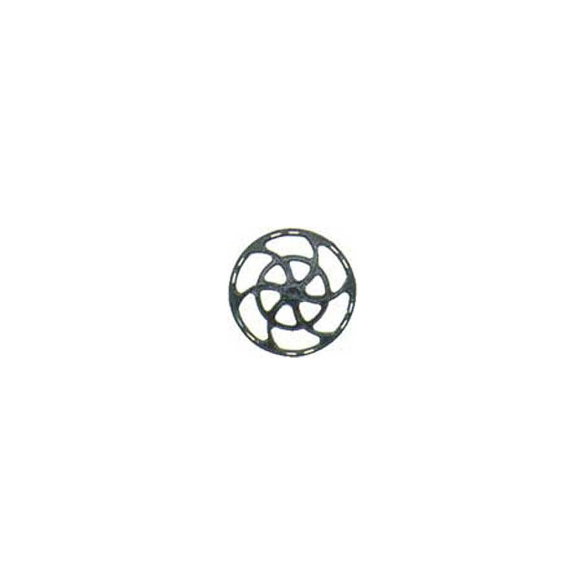 Equipco Type Brake Wheels pkg(8) -- Black, HO, Kadee Quality Products 2041