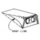 Parts for Budd Rail Diesel Cars (RDC) -- Headlight Conversion - Early to Late Style, HO, Custom Finishing 340