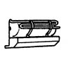 Extended Range Fuel and Air Reservoir Set -- for EMD SW-7 and NW-2 Switchers - One Side, HO, Custom Finishing 290