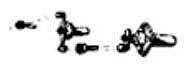 Throttles -- Front End w/Rods & Guides, HO, Cal Scale 268