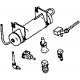 Air Tanks -- For 4- & 6-Axle GE Locomotives, HO, Details West 263