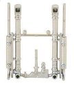 Heavy-Duty Exhaust System -- Chrome-Plated pkg(2), HO, Herpa Models 5425
