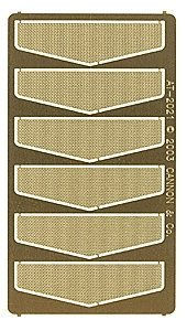 Anticlimber Safety Tread pkg(6) -- Fits 2107 & 2108 70/90-Series Anticlimber, Sold Separately, HO, Cannon & Company 2021