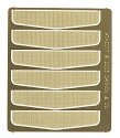 Anticlimber Safety Tread pkg(6) -- Fits 2102 Full-Width Anticlimber (Sold Separately), HO, Cannon & Company 2017