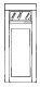 Doors -- Solid Panel pkg(4), HO, Alexander Scale 2407