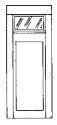 Doors -- Solid Panel pkg(4), HO, Alexander Scale 2407