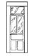 Entry Doors -- With Transom pkg(4), HO, Alexander Scale 2404