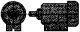 Motors - Nonoperating pkg(3) -- 3/8′, All Scales, Plastruct Inc 95911