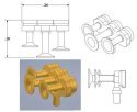 Nathan Air Horn -- M3H, HO, Cal Scale 667