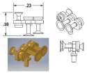 Nathan Air Horn -- M3HR4, HO, Cal Scale 670