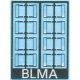 Locomotive Wind Deflectors, N, Atlas Model Railroad Co. BLMA64