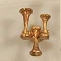 Air Horns (Unpainted Brass Casting) -- Nathan P3R4, HO, Cal Scale 550