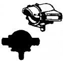 Steam Loco Headlight (Brass Castings) -- Standard (Wing-Style Numberboards), HO, Cal Scale 206