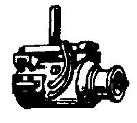 Electrical Generator - Underfloor Mount for Passenger Car (Brass Casting) -- Axle Driven - Small, HO, Cal Scale 348