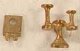 Airhorns (Unpainted Brass Casting) -- Delaware & Hudson Nathan M-3RT1 w/Bracket 2 Bells Forward, 1 Back, HO, Cal Scale 552