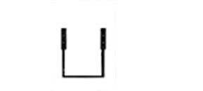 Stirrup Steps - pkg(20) -- Short Straight Side Mount, O, Tichy Train Group 2007