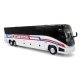 MCI J4500 Motorcoach Bus - Assembled -- International Stage Lines (white, red, blue, black), HO, Iconic Replicas 870466