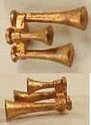 Airhorn (Unpainted Brass Casting) -- Nathan P3 w/All Bells Forward, HO, Cal Scale 545