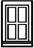 Window pkg(4) -- Single, N, Alexander Scale 2598