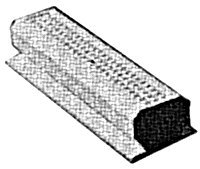 Ventilators -- Roof Ridge, HO, Pikestuff 3102