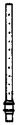 Gondola Stakes for 12′ Wide Boards, Includes Pockets pkg(40), HO, Grandt Line Products Inc 5108