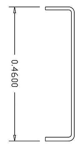 Grabs for EMD FT & F Unit Diesels pkg(12 .012′ Wire) -- Side Grabs, HO, Cal Scale 504