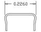 Grab Irons pkg(12) -- .012′ .03cm, HO, Cal Scale 506