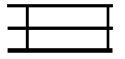 Styrene - Handrails pkg(2) -- 3-5/8′ Long, All Scales, Plastruct Inc 90681