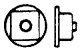 Nut-Bolt-Washer -- 1-5/8` Nut, 1` Bolt, 2-1/2` Steel Washer, O, Grandt Line Products Inc 99