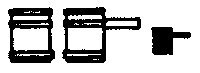 Stake Pockets w/Single U-Bolt -- Plastic pkg(24), HO, Grandt Line Products Inc 5012