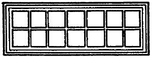 Recessed/Skylight Windows -- 100 x 36′, O, Grandt Line Products Inc 3738