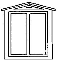 Durango Station Windows -- Two-Pane, 36 x 44′, O, Grandt Line Products Inc 3710